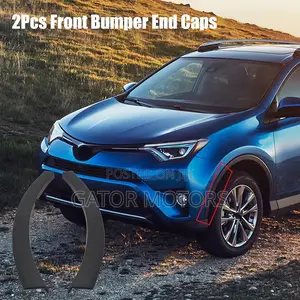 Rav4 2016 2017 2018 Front Bumper Trims Moulding (Pair)