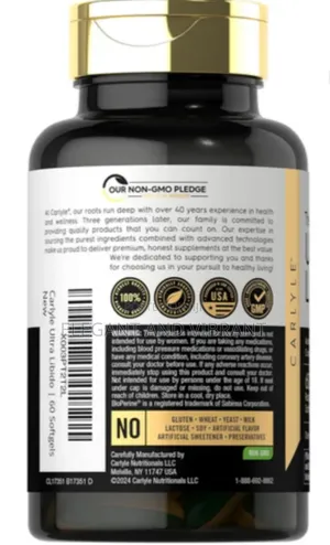 Ultra Libido 60 Rapid Release Soft Gel To Support Mens Sexual Drive