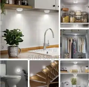 6pcs Under Cabinet Motion Sensor Light