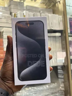 New Apple iPhone 15 Pro Max 256 GB Black