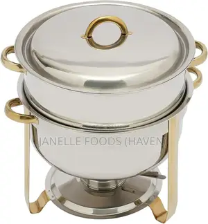 Elegant Round Soup Chafing Dishes (5lts)