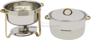 Elegant Round Soup Chafing Dishes (5lts)
