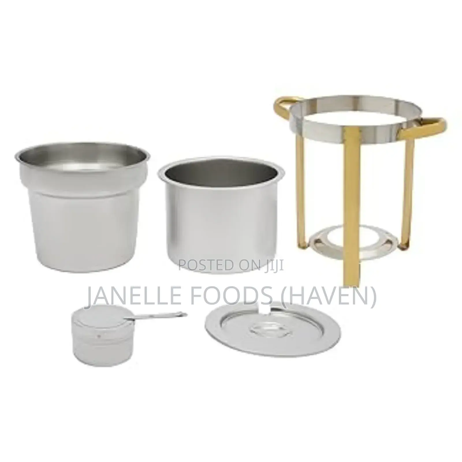 Elegant Round Soup Chafing Dishes (5lts)