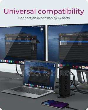Raidsonic Icy Box Displaylink Docking Station (11-in-1) - Universal