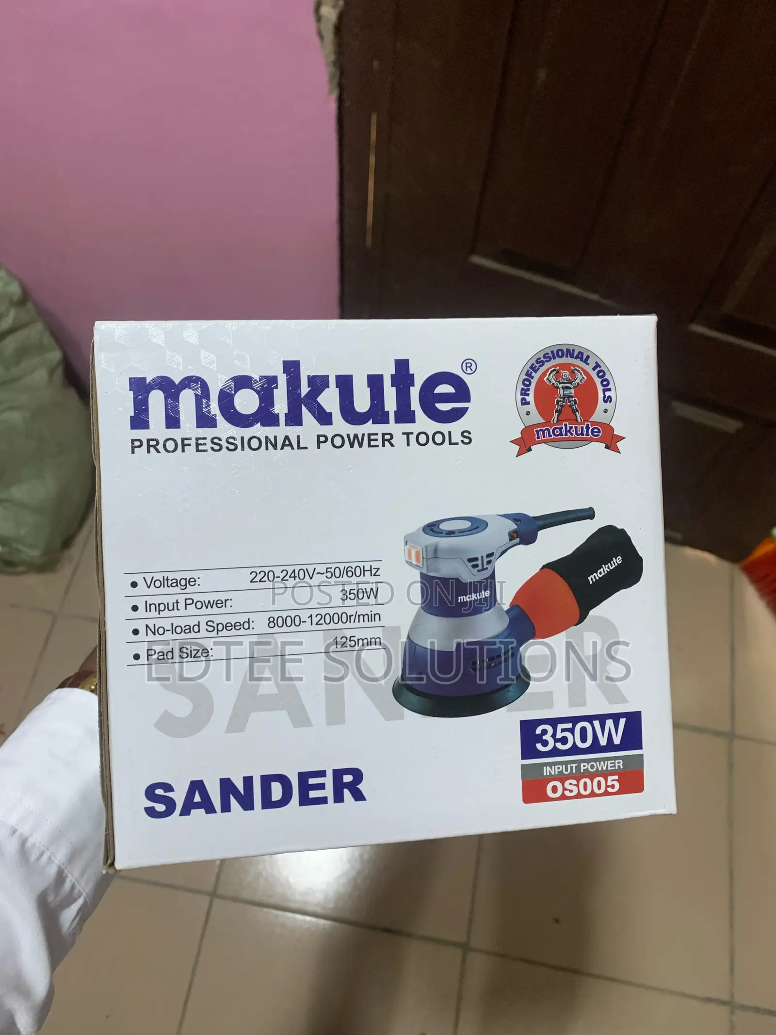 Makute Electric Orbital Sander (Sand Paper Machine)
