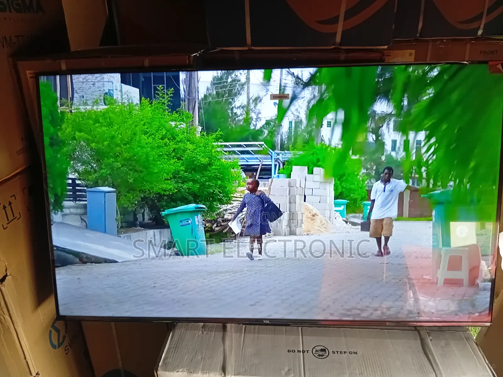 15. “Crystal Clear. Ultra Smart. TCL 55-Inch Tv Is Here!”
