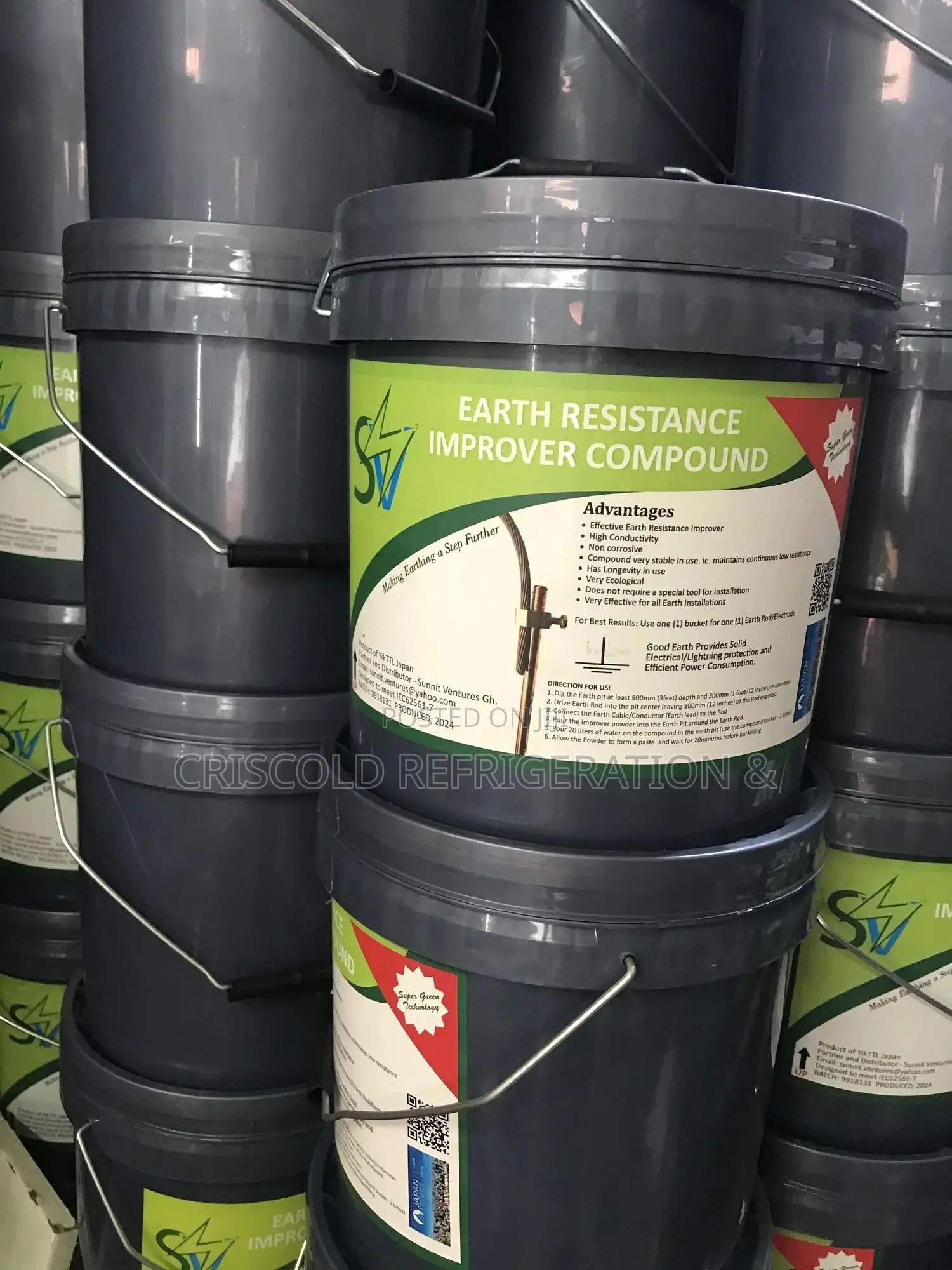 Earth Resistance Improver Compound