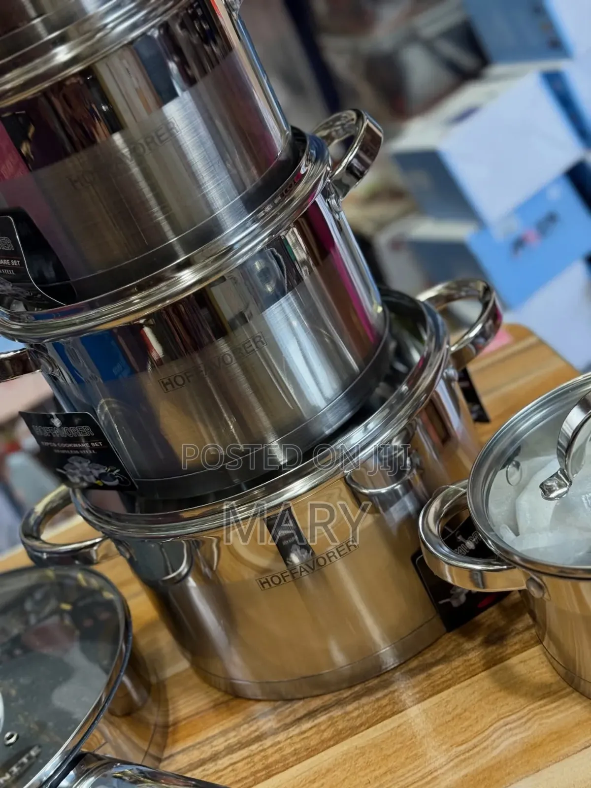 Hoffavorer Stainless Steel Cookware Set High Quality
