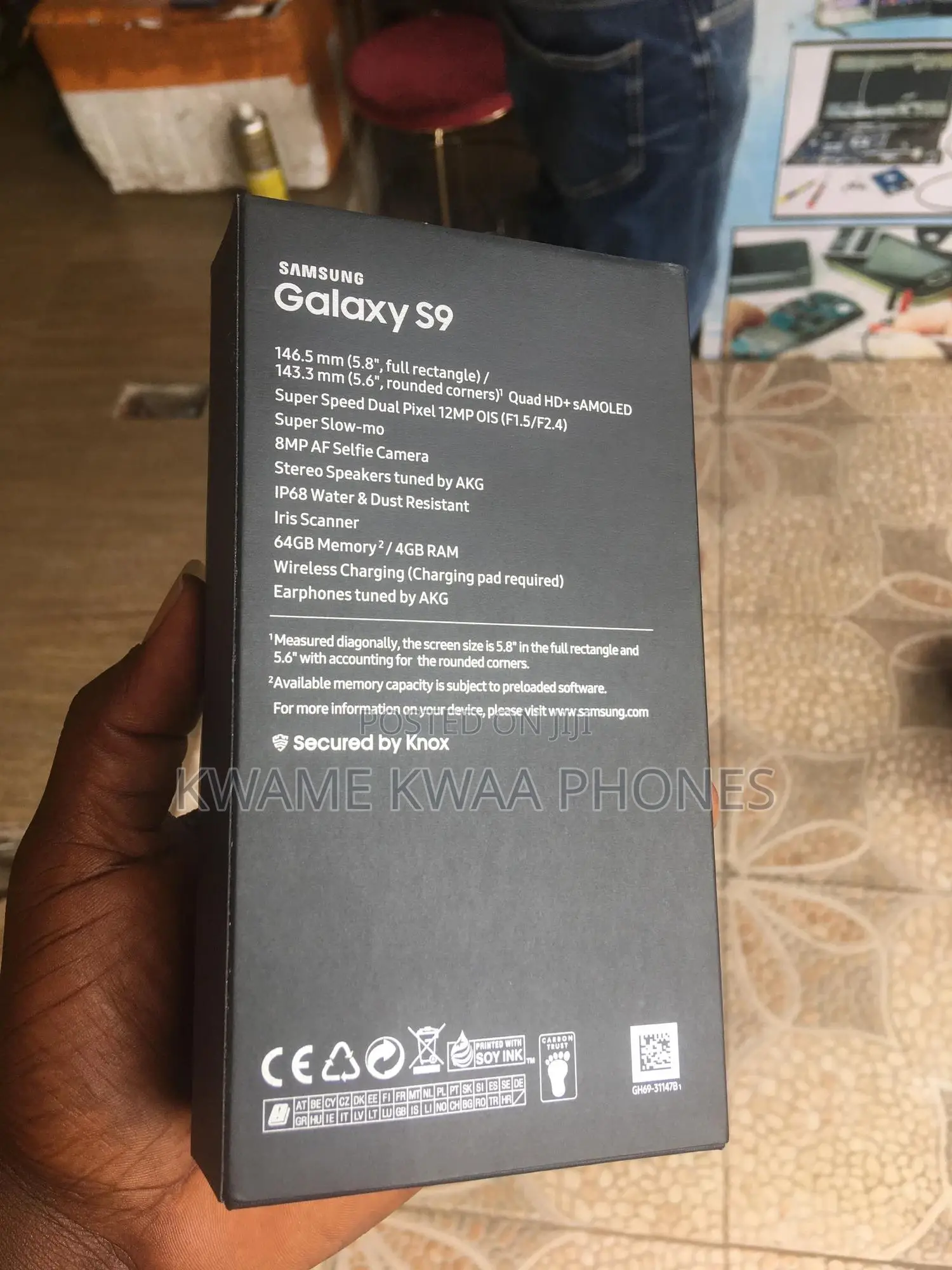 New Samsung Galaxy S9 64 GB Black