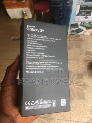 New Samsung Galaxy S9 64 GB Black