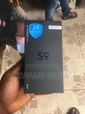 New Samsung Galaxy S9 64 GB Black