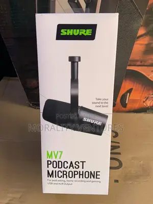 Shure Mv7 Podcast Microphone