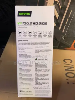 Shure Mv7 Podcast Microphone