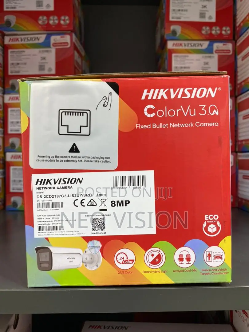 Hikvision 8mp Colorvu Bullet Acusense