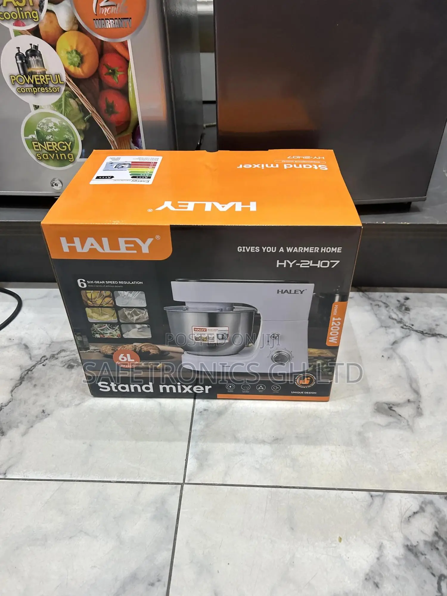 Lastest Haley << 6 Liters Stand Mixer Hy-2407 1200 Watts