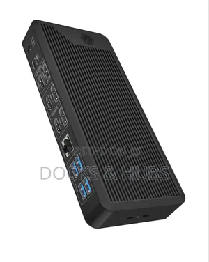 Icy Box Usb-C Docking Station (15-in-1) - 4 Monitors Display