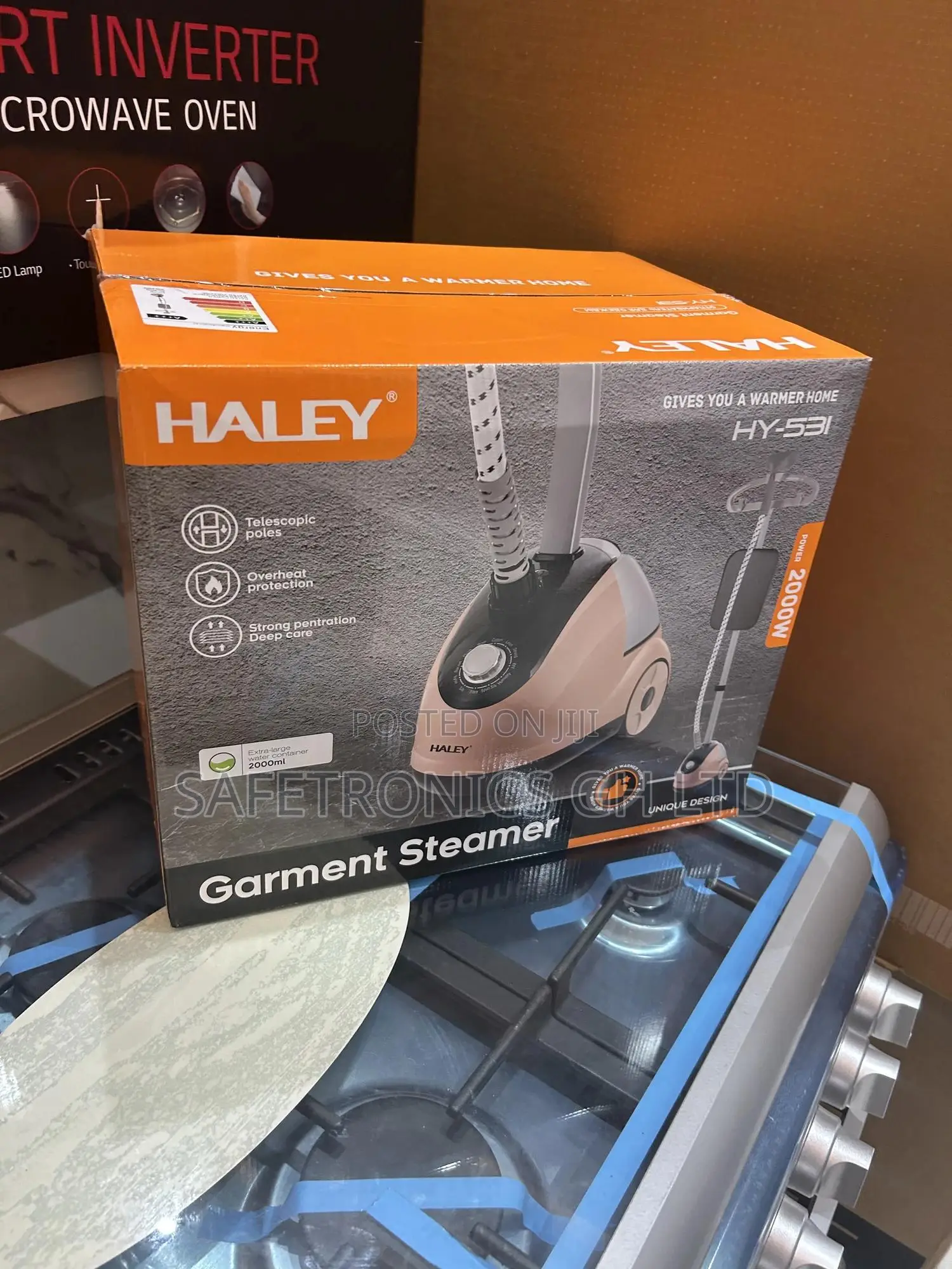 Quality Yet Affordable Hy-531 Garment Steamer 2000w Haley Electric