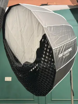 Beams Deep Parabolic Softbox +Diffusers + Beauty Dish Plate + Grid