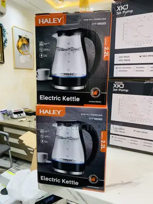 High Quality Haley-Hy-8895 Halley Kettle Transperent 2.2ltr Led Light