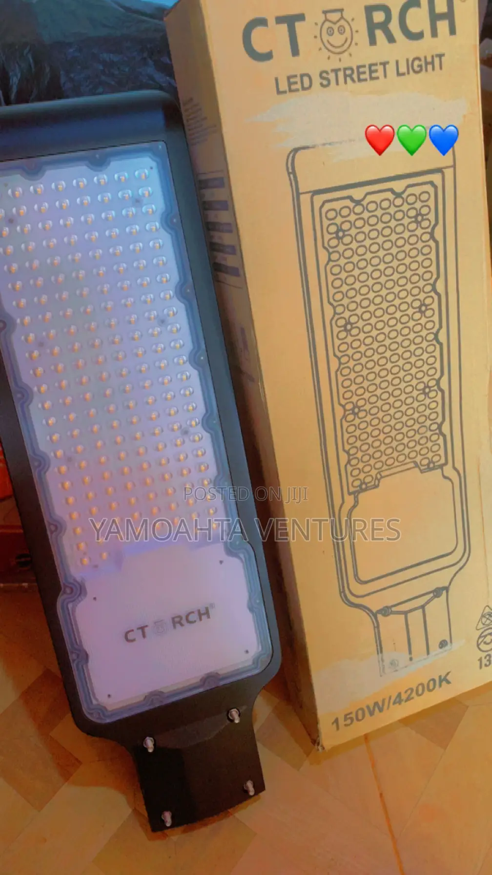Ctorch 150watts Led Street Light With 6 Months Warranty
