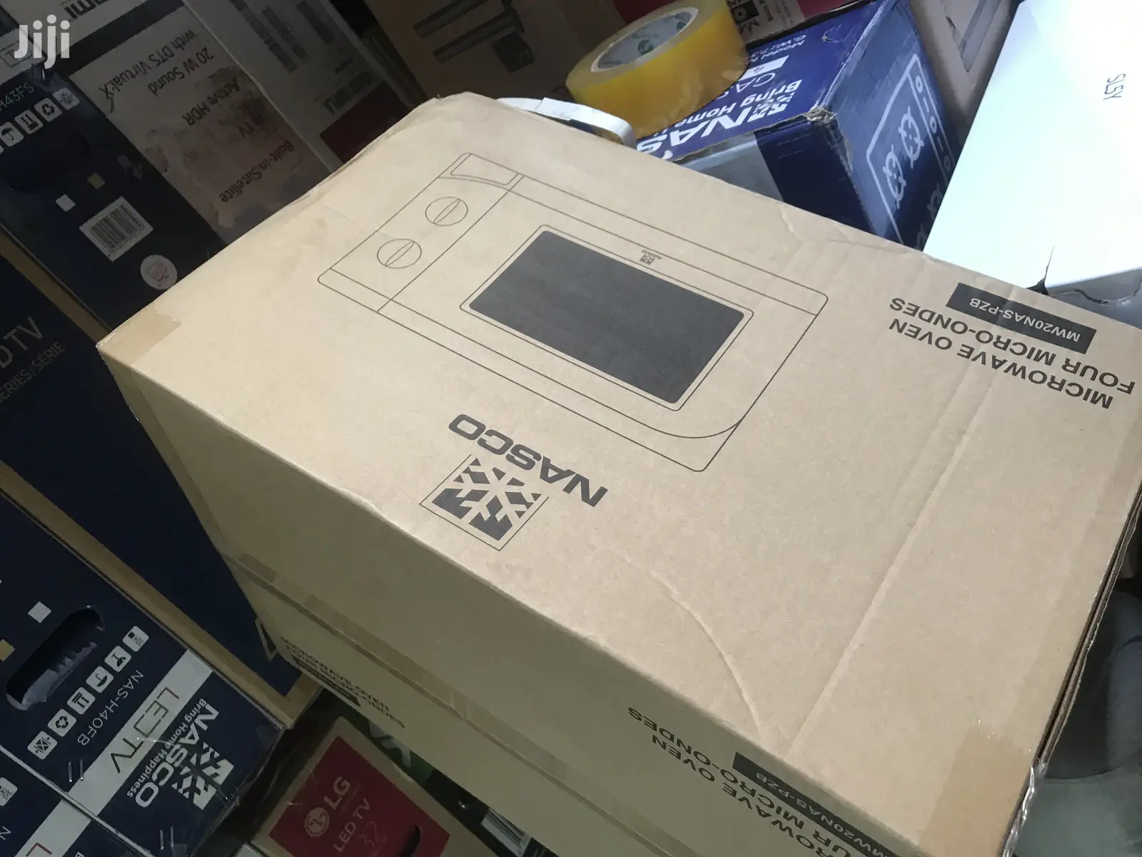 Nasco Solo Microwave Oven Black MW20NAS-PZB