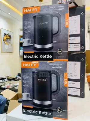 Long Lasting Haley-Hy-8898 Halley Kettle 2.0ltr 2000watt Black