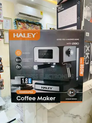 Highly Recommended Haley-Hy-2810 Halley Coffee Machine 1.8ltr 850 Watt