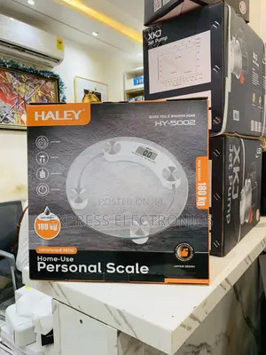 Amazing  New Haley-Hy-5002 Halley Scale Personal 180kg Transperent