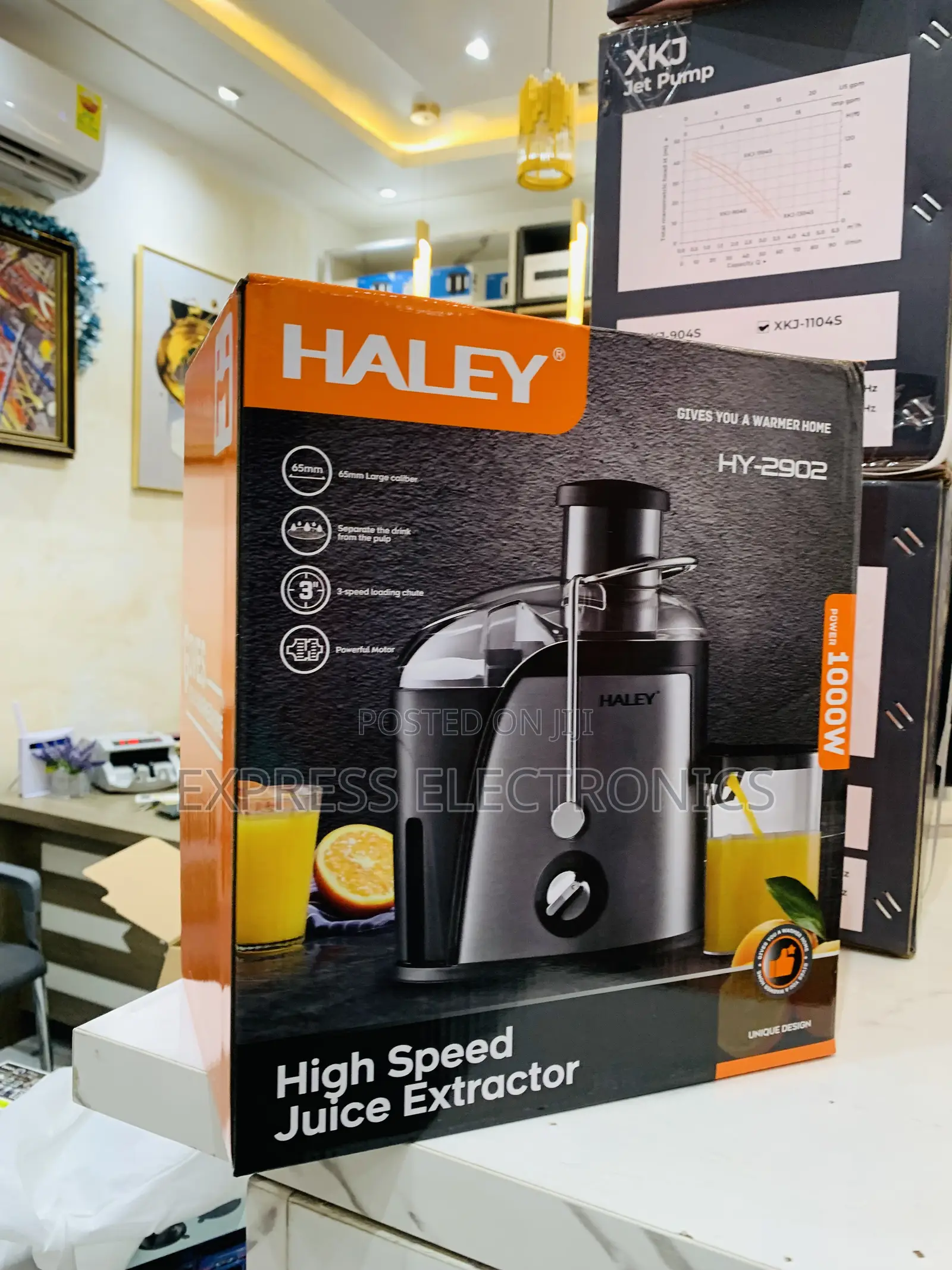 Highly Recommended Haley-Hy-2902 Halley Juicer 3 Speed 1000 Watt