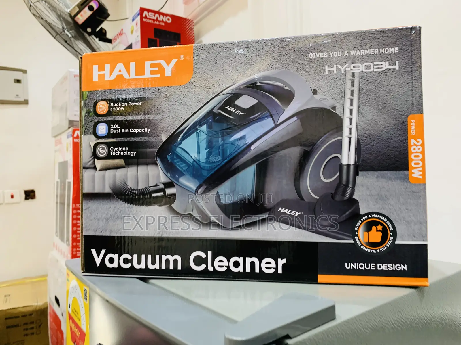 Available Now at Store Haley-Hy-9034 Halley Vacuum 2.0 LTR 3000w Blue