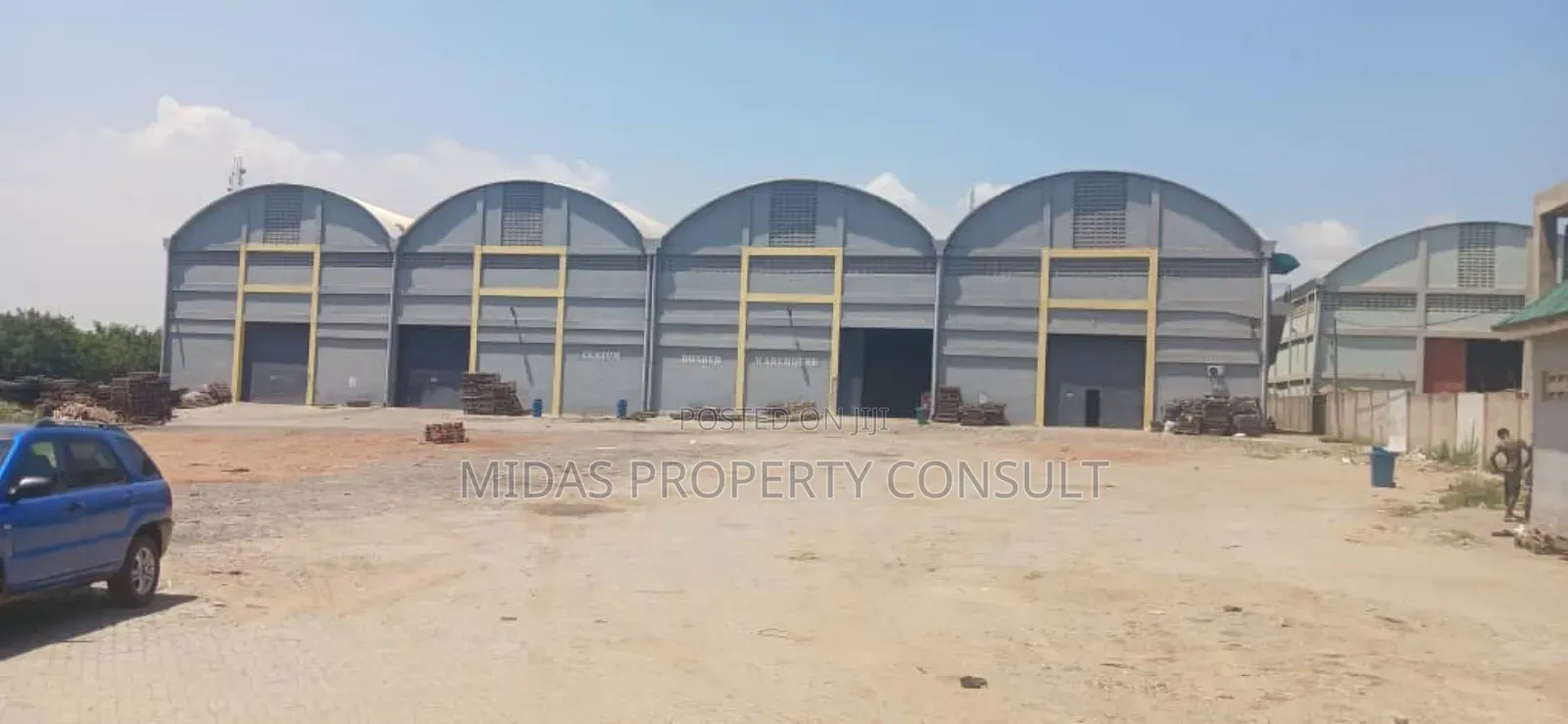 5000 SQM Self Compound Warehouse for Rent at Tema