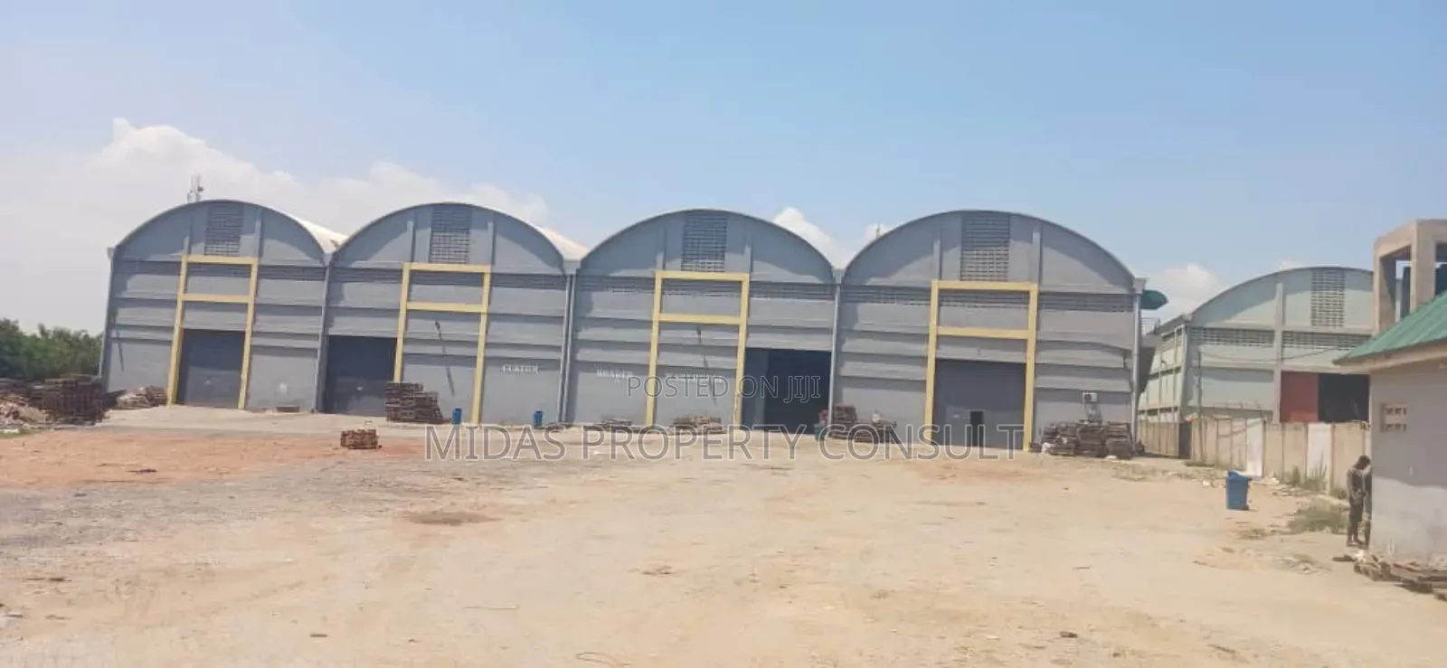 5000 SQM Self Compound Warehouse for Rent at Tema