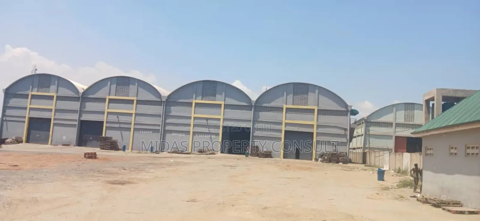 5000 SQM Self Compound Warehouse for Rent at Tema