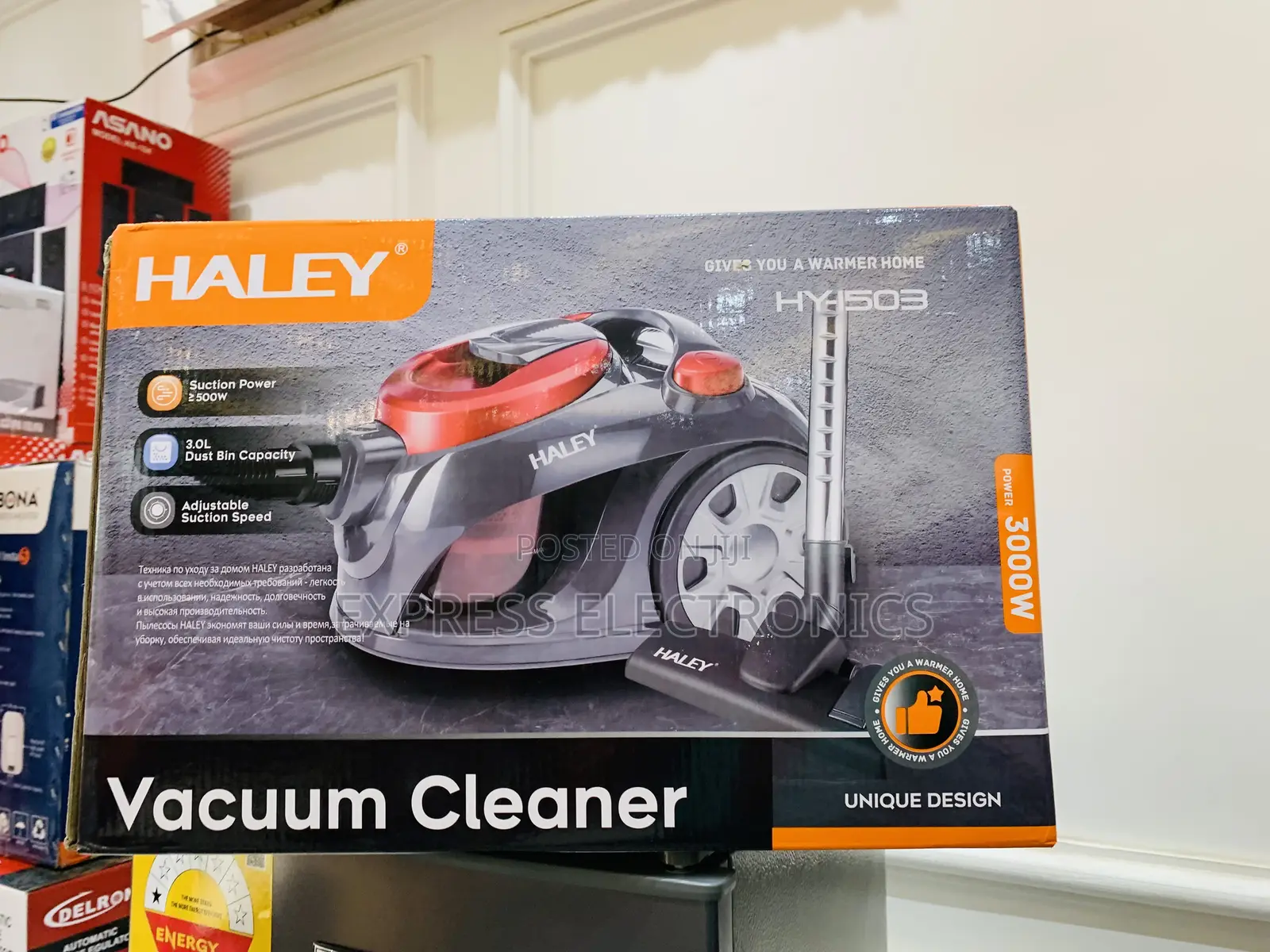 Best Buy for Less Haley-Hy-1503 Halley Vacuum 4.5 LTR 3000 Watt Red