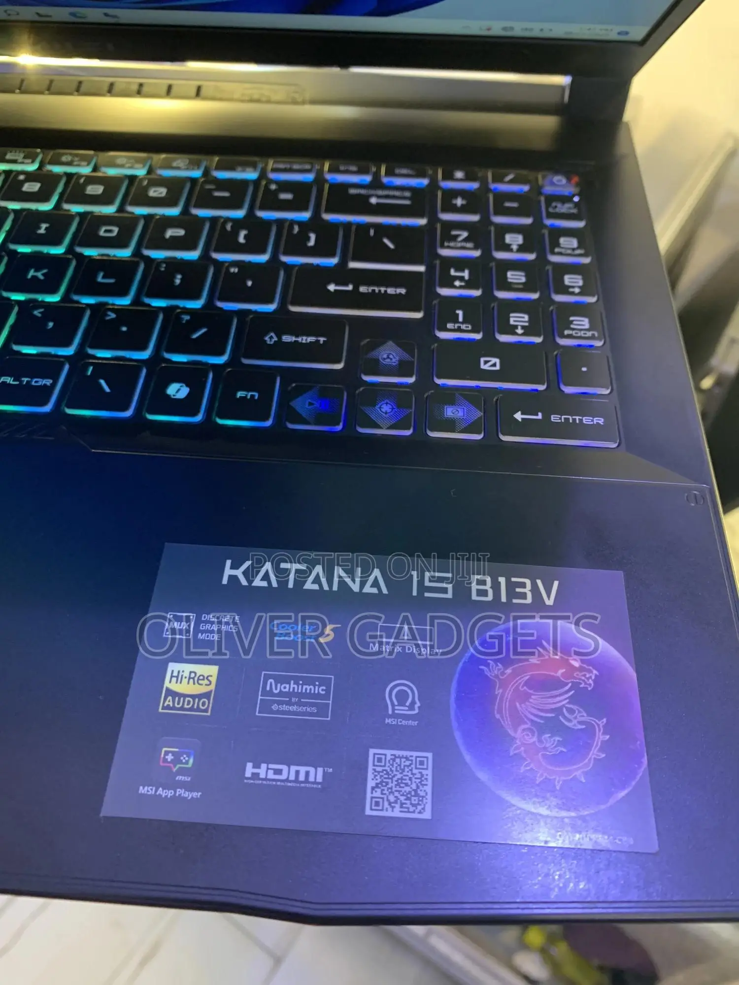 Laptop MSI Katana 15 16GB Intel Core I7 SSD 1T