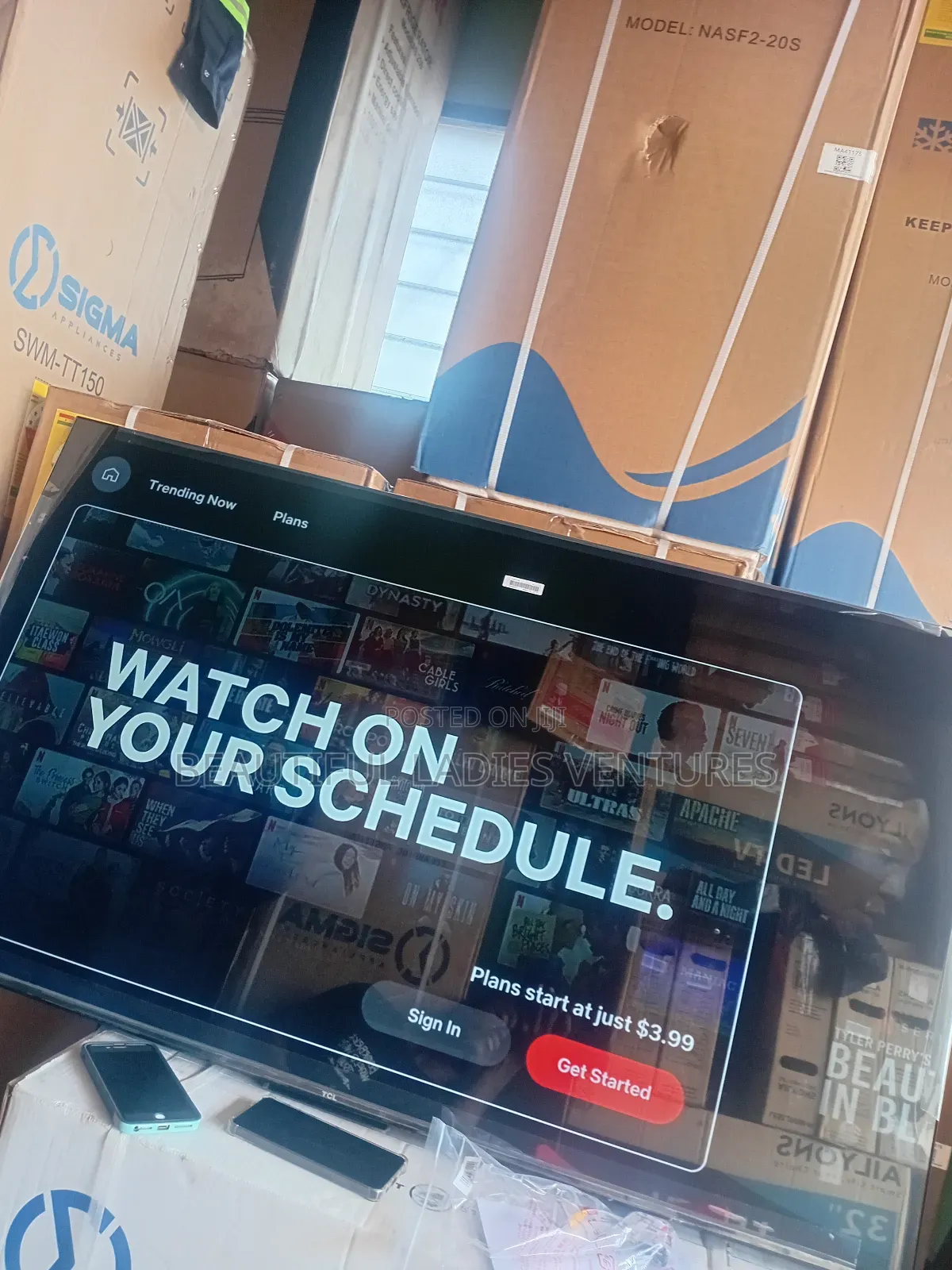 Gracious Chest of TCL 65inches Build Captivating TCL Tv Smart