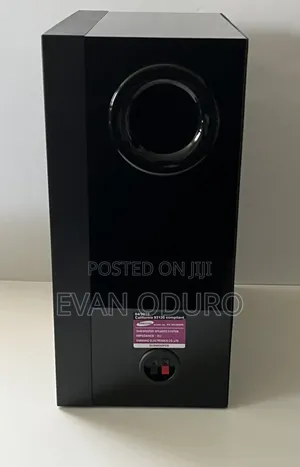 Powerful Samsung Passive Wired Subwoofer Black Excellent Condition