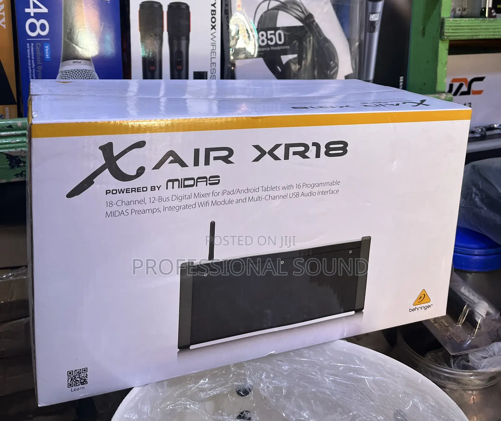 X Air Xr18 Stage Box Behringer 18-Channel, 12-Bus Digital Mixer