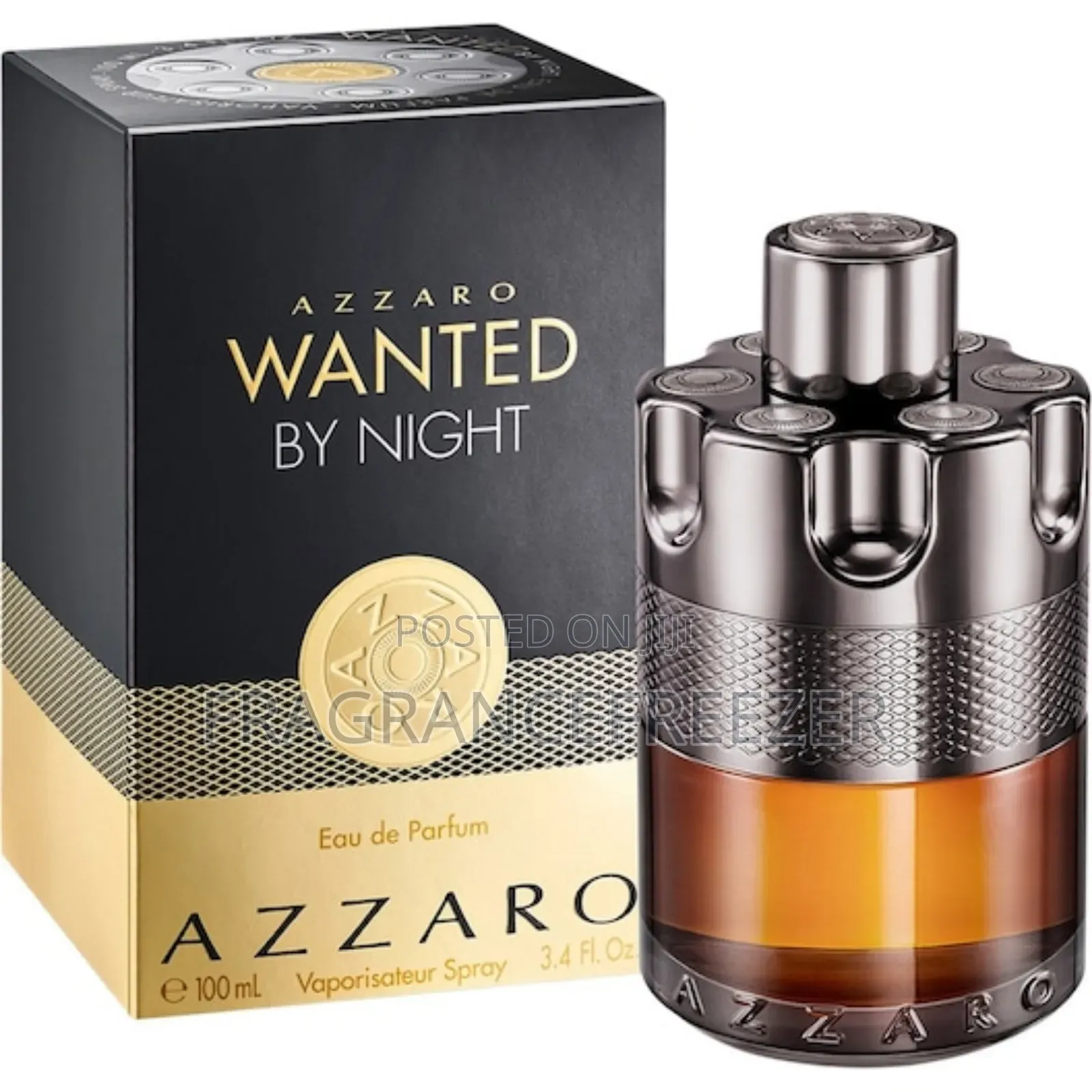 Azzaro Wanted by Night Edp 100ml ( No Rubber)