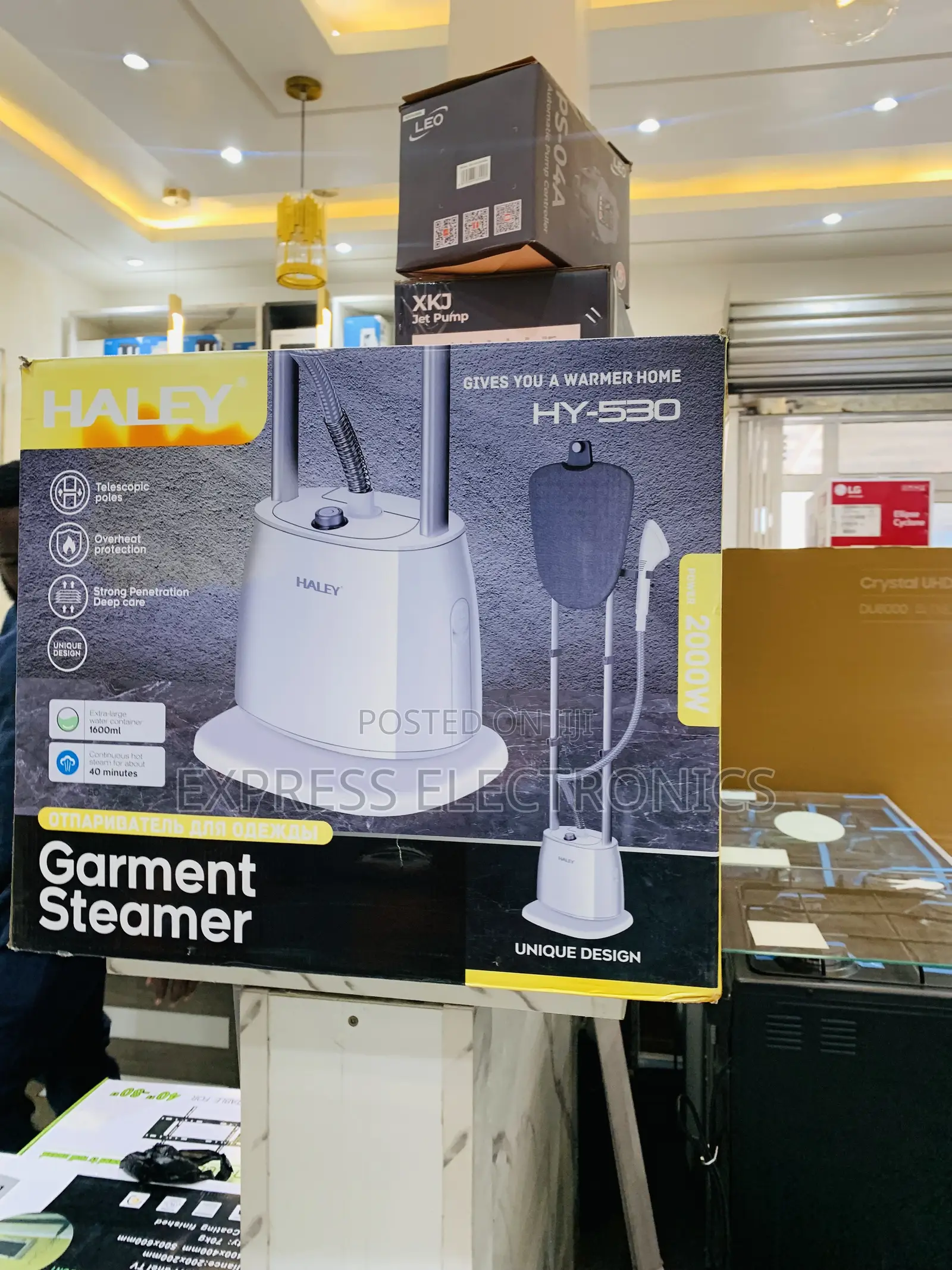 Haley-Hy-530 Halley Garment Streamer 1.8ltr 2200 Watt