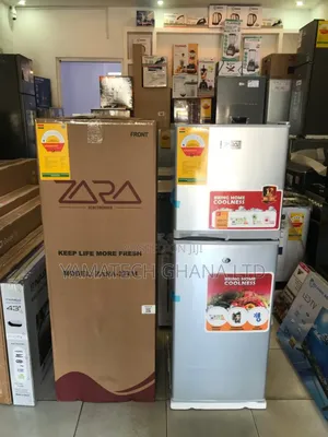 Brand New Zara 138 Litre Double Door Refrigerator With Top Freezer