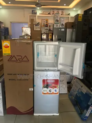 Brand New Zara 138 Litre Double Door Refrigerator With Top Freezer