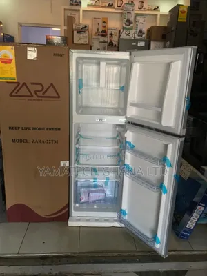 Brand New Zara 138 Litre Double Door Refrigerator With Top Freezer