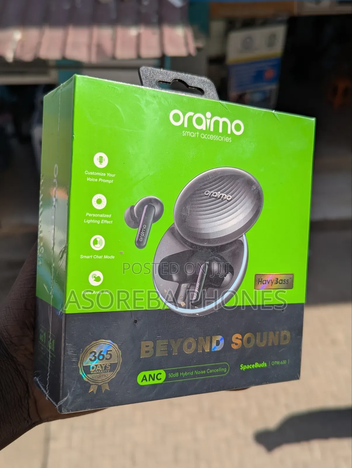 Oraimo Spacebuds Hybrid Anc True Wireless Earbuds Customized Voice