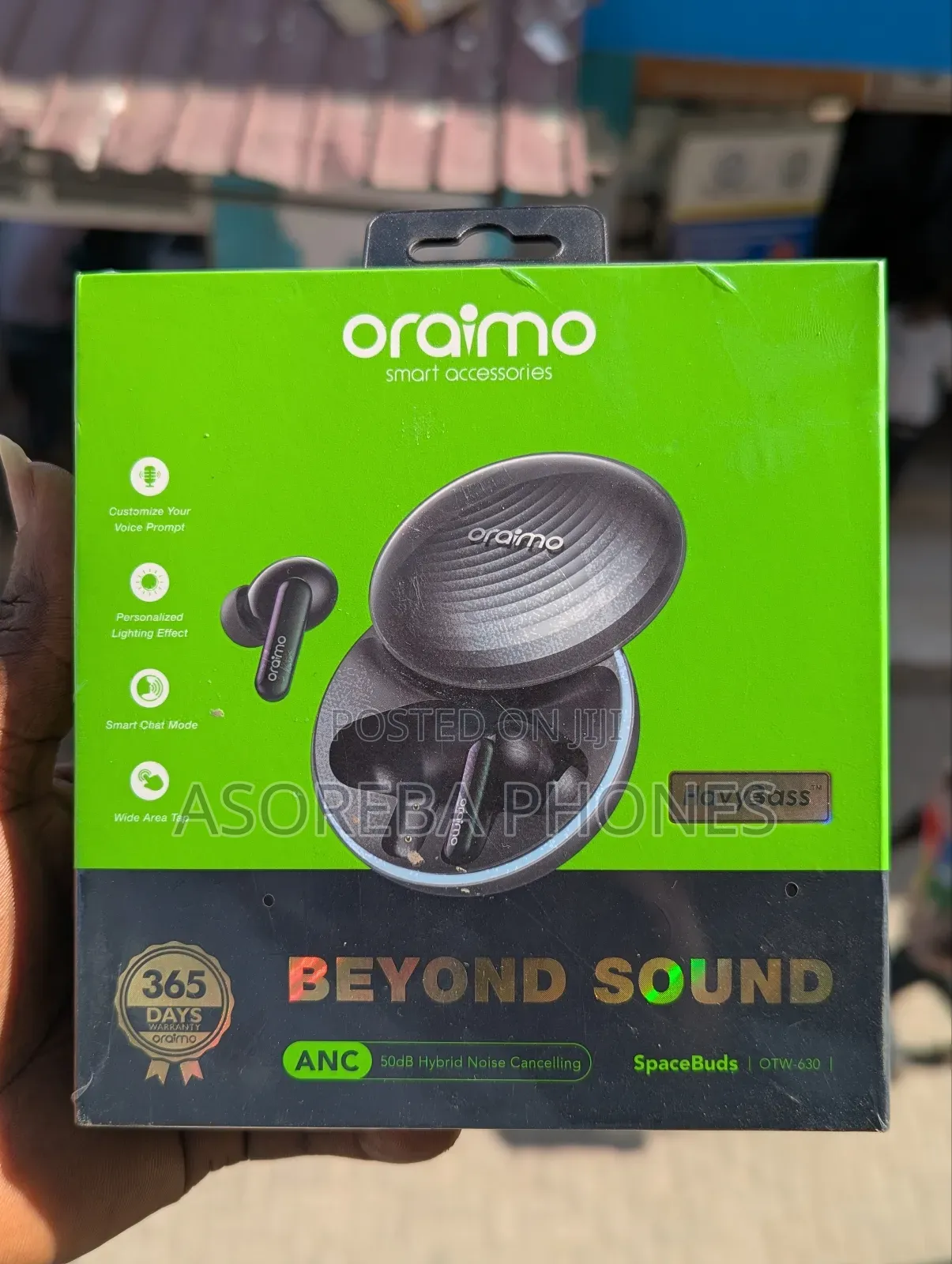 Oraimo Spacebuds Hybrid Anc True Wireless Earbuds Customized Voice