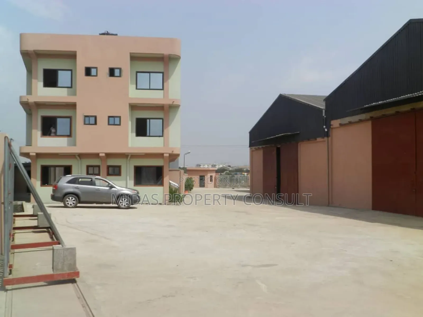 2500 SQM Warehouse and Offices for Sale at Tema Industrial Area.