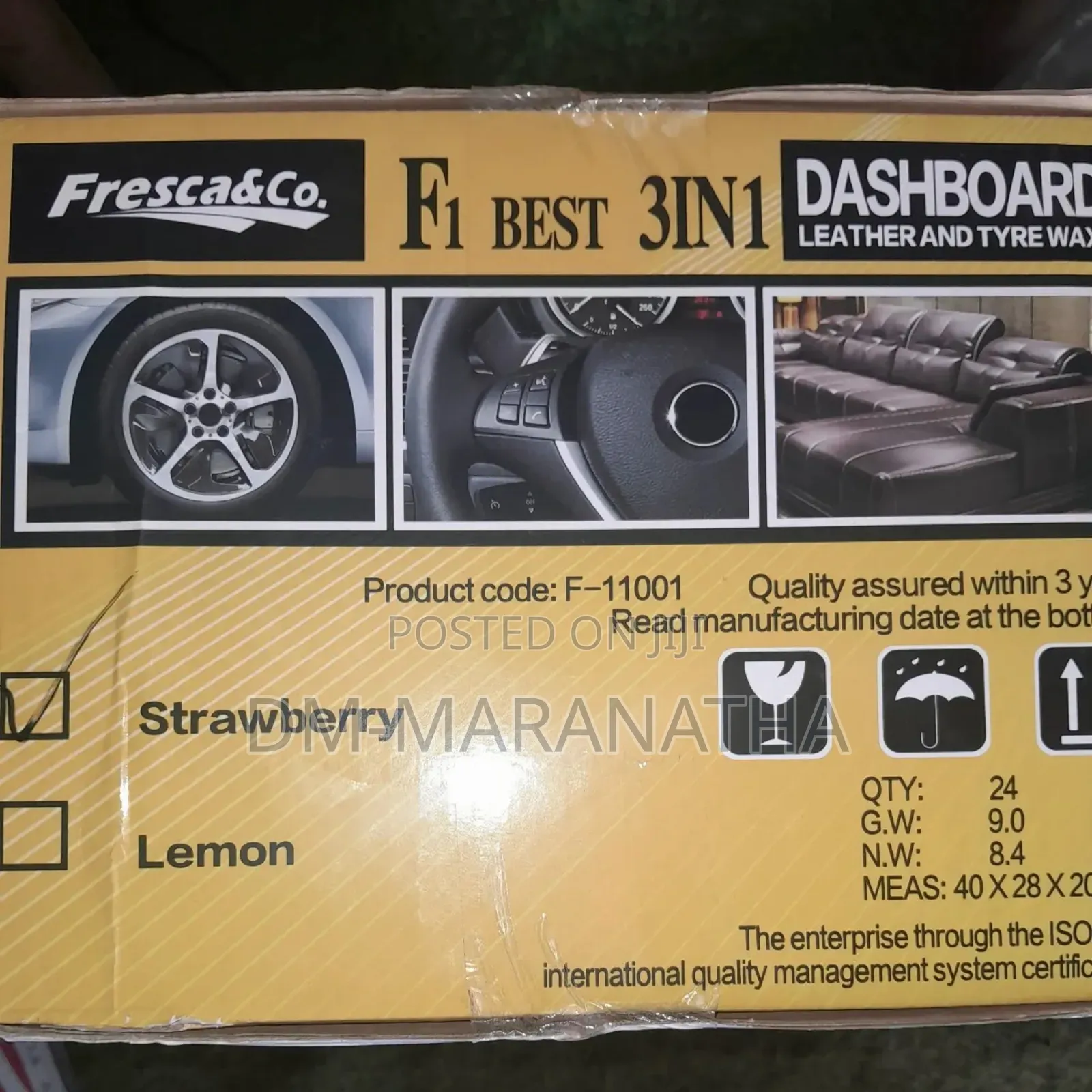 Dashboard Polish and Wax