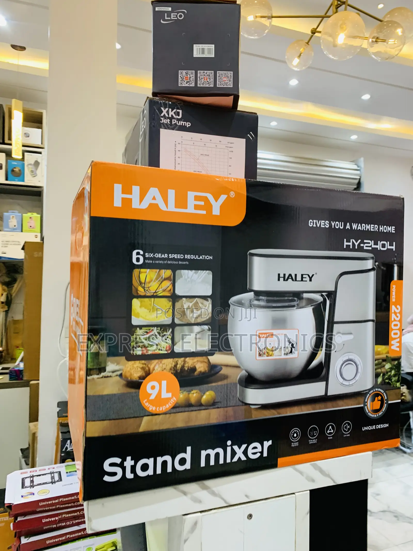 Haley-Hy-2404 Halley Stand Mixer 9ltr Best at Store