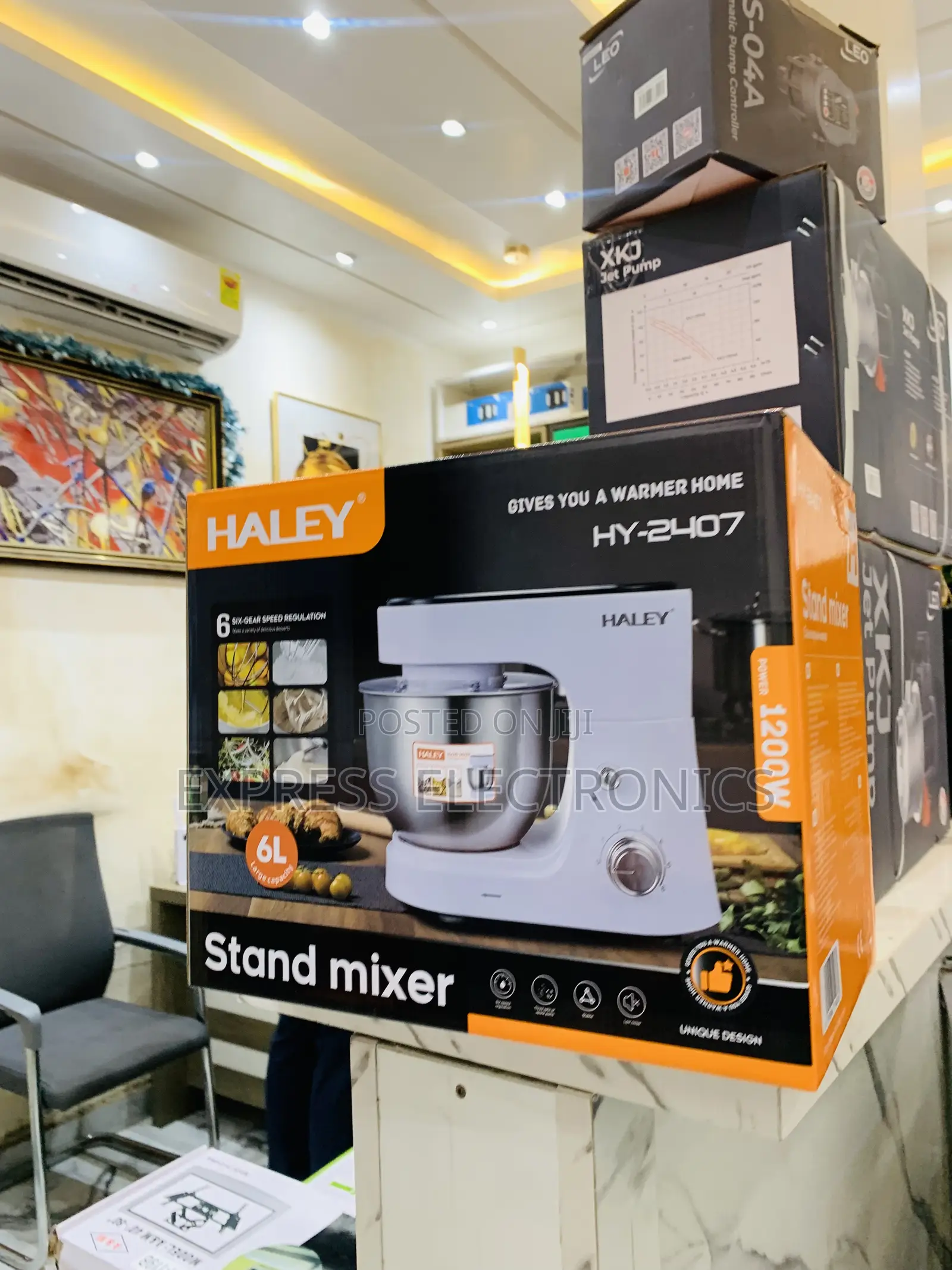 Highly Recommended Haley-Hy-2407 Halley Stand Mixer BLTR