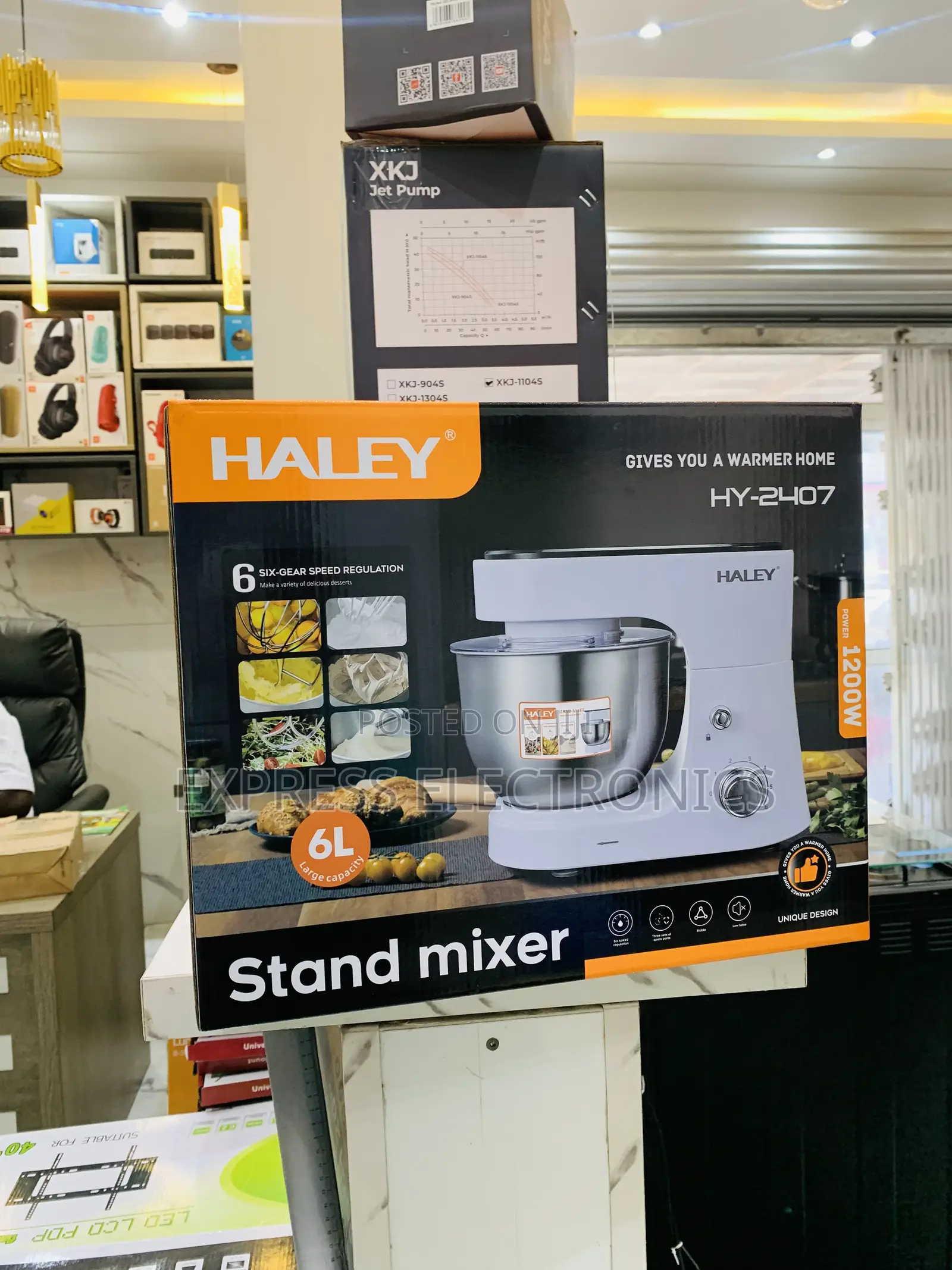 Brand New Haley-Hy-2407 Halley Stand Mixer BLTR